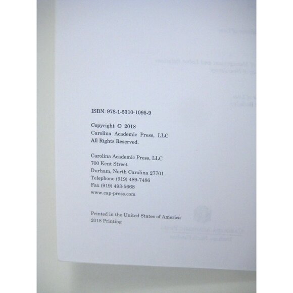 Employment Law Selected Federal State Statutes 2018 Edition Schwab Lester - Picture 2 of 7